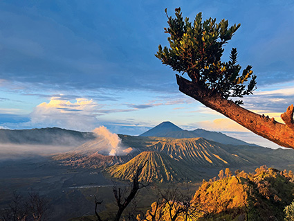夜奔布羅莫火山