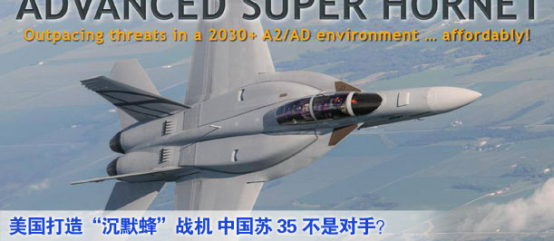 美國打造“沉默蜂”戰(zhàn)機(jī) 中國蘇35不是對手？