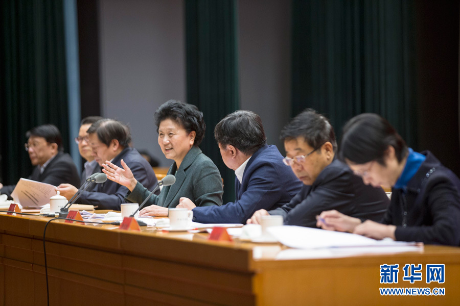 1月16日，中共中央政治局委員、國務(wù)院副總理劉延?xùn)|在北京出席“加強和改進新形勢下高校思想政治工作專題研討班”開班式。 新華社記者崔新鈺 攝