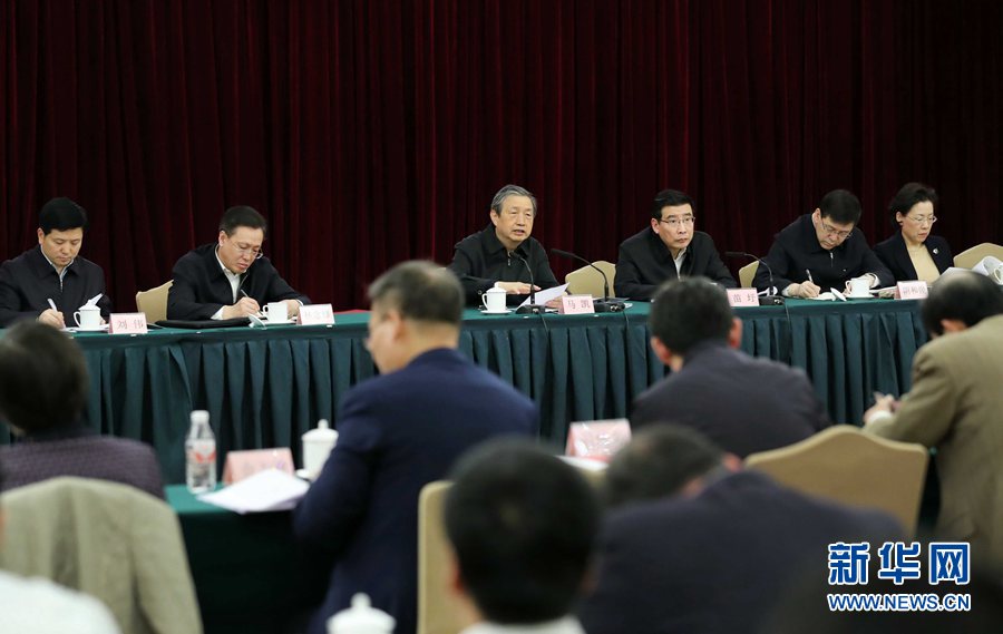 2月28日，國(guó)家新材料產(chǎn)業(yè)發(fā)展專家咨詢委員會(huì)成立大會(huì)在北京召開(kāi)。中共中央政治局委員、國(guó)務(wù)院副總理、國(guó)家新材料產(chǎn)業(yè)發(fā)展領(lǐng)導(dǎo)小組組長(zhǎng)馬凱出席會(huì)議并講話。新華社記者劉衛(wèi)兵攝 