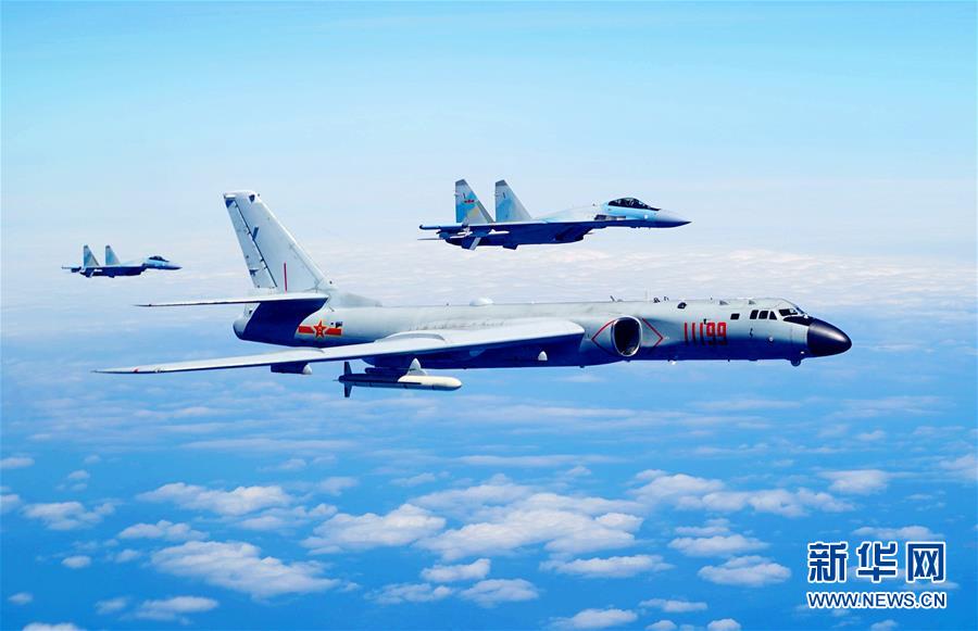 （圖文互動(dòng)）（1）空軍發(fā)布宣傳片展現(xiàn)殲-20、蘇-35、轟-6K海上新航跡