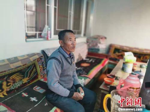圖為黨確桑布。 謝藝觀 攝