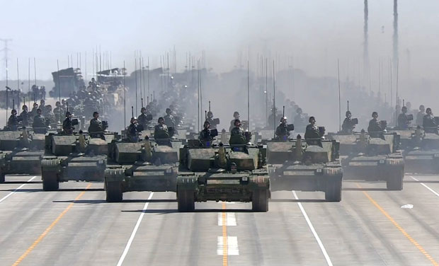 沙場(chǎng)點(diǎn)兵！建軍90周年閱兵MV來了