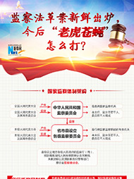 監(jiān)察法草案新鮮出爐 今后“老虎蒼蠅”怎么打？