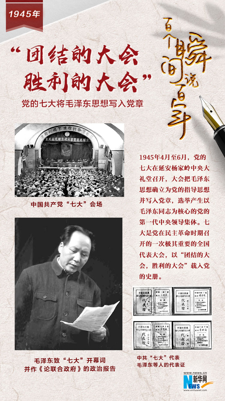 1945，“團結(jié)的大會，勝利的大會”