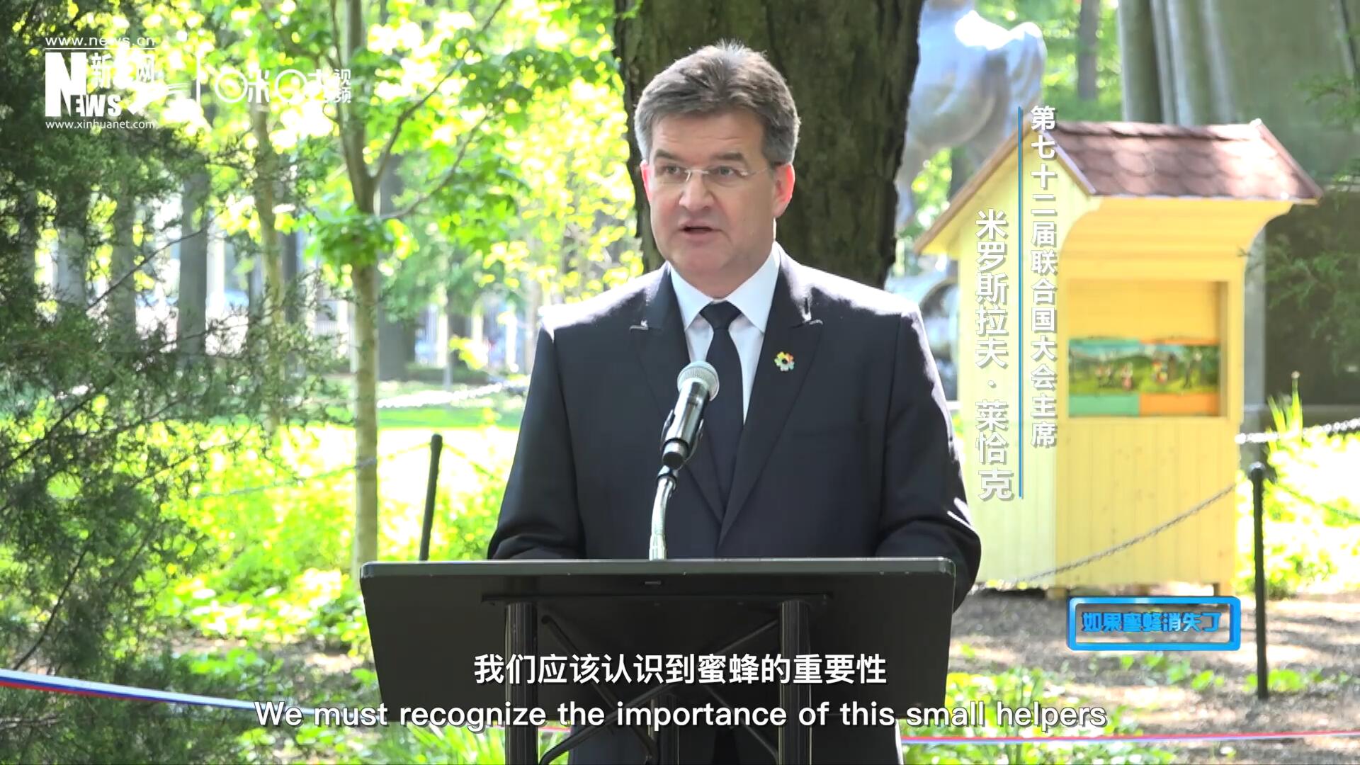 我們應(yīng)該認(rèn)識(shí)到蜜蜂的重要性，所以我們用“世界蜜蜂日”提高大家保護(hù)蜜蜂的意識(shí)，并且用實(shí)際行動(dòng)去保護(hù)蜜蜂