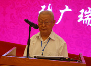 中國社科院旅游研究中心創(chuàng)始人、名譽(yù)主任張廣瑞做主題演講
