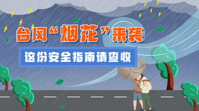 MG動畫：臺風(fēng)“煙花”來襲，這份安全指南請查收