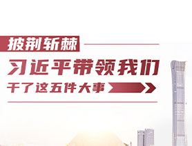 披荊斬棘！習(xí)近平帶領(lǐng)我們干了這五件大事