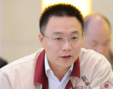 北京市建工集團總承包部工會主席、黨委副書記李長曉發(fā)言