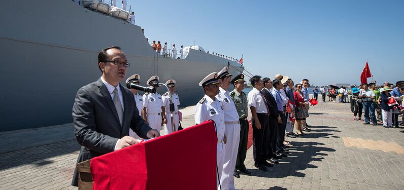 友誼、和平、交流、合作：中國海軍152艦艇編隊(duì)到訪埃及