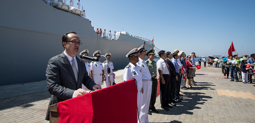 友誼、和平、交流、合作：中國海軍152艦艇編隊到訪埃及