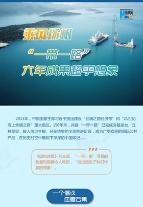 乘風(fēng)揚(yáng)帆！“一帶一路”六年成果超乎想象